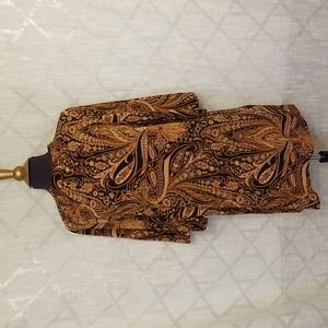 H&M Richard Allen Dress Womens Size 6 Shift Paisley
